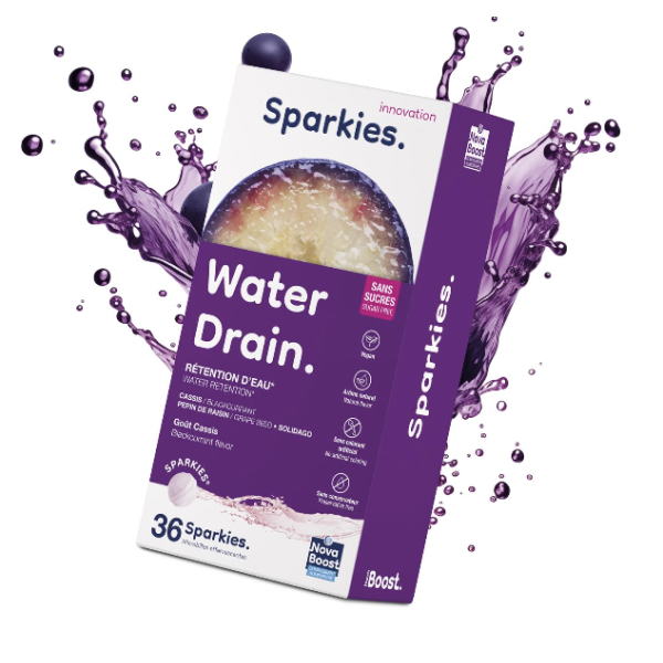 SPARKIES WATER DRAIN GROSELHA 36 COMP. EFERV